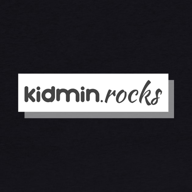 Kidmin Rocks B&W by KidminRocks